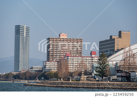 琵琶湖岸なぎさ公園　滋賀県立琵琶湖文化館　大津市 123459250