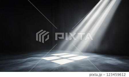 暗い部屋に届いた一筋の光 123459612