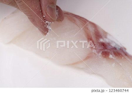 蕪蒸しを作る工程 蕪蒸しを作る工程 123460744