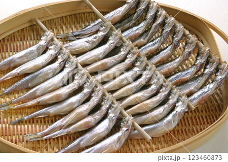 シシャモ　ししゃも　柳葉魚　生干しししゃも 123460873