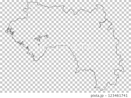 白地図 ギニア 白地図 ギニア 123461741