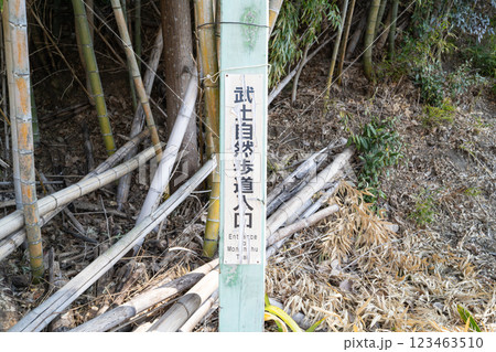 阿武山の登山口(安威バス停付近) 阿武山の登山口(安威バス停付近) 123463510