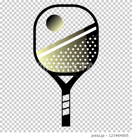 elegant luxury pickleball gold plated paddle and ball with soft reflections and metallic textures elegant luxury pickleball gold plated paddle and ball with soft reflections and metallic textures 123464005