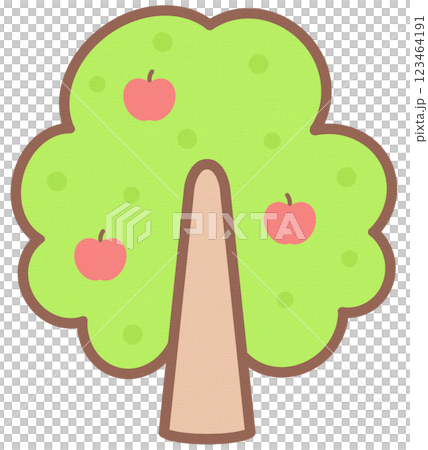 Plant the Cute Apple Tree Plant the Cute Apple Tree 123464191
