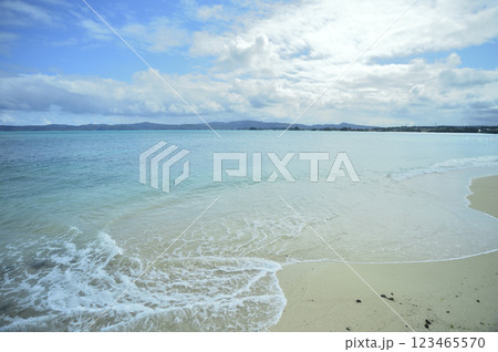 旅先で見た海景色 123465570