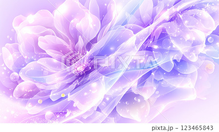 カラフルな花の背景 123465843