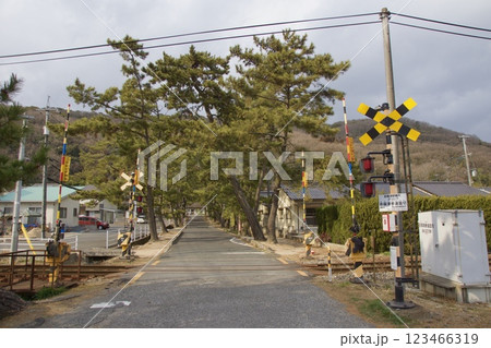 吉備津駅から吉備津神社　岡山観光 123466319