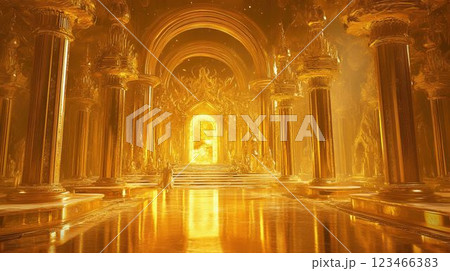 黄金に輝く神々の集う宮殿 黄金に輝く神々の集う宮殿 123466383
