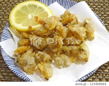 たこザンギ　タコザンギ　蛸ザンギ　たこから揚げ　タコから揚げ 123466664