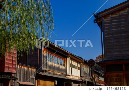 ひがし茶屋街(金沢市-石川県) ひがし茶屋街(金沢市-石川県) 123468128