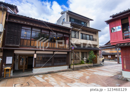ひがし茶屋街(金沢市-石川県) ひがし茶屋街(金沢市-石川県) 123468129