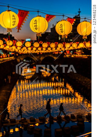 長崎ランタンフェスティバル2025中島川　【長崎市】 123468218