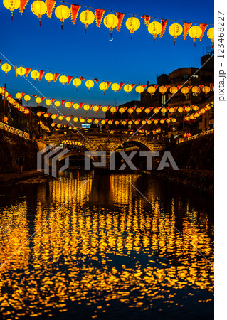 長崎ランタンフェスティバル2025中島川　【長崎市】 123468227
