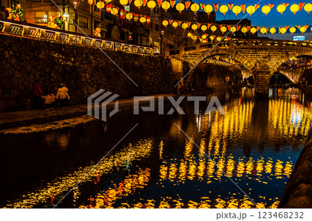 長崎ランタンフェスティバル2025中島川 【長崎市】 長崎ランタンフェスティバル2025中島川 【長崎市】 123468232