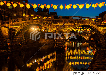 長崎ランタンフェスティバル2025中島川 【長崎市】 長崎ランタンフェスティバル2025中島川 【長崎市】 123468235