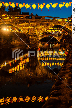 長崎ランタンフェスティバル2025中島川　【長崎市】 123468237