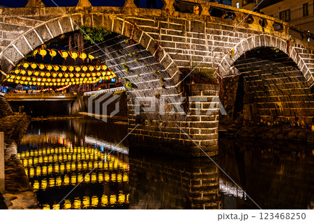 長崎ランタンフェスティバル2025中島川　【長崎市】 123468250