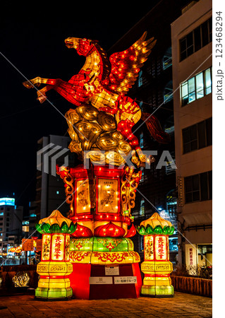 長崎ランタンフェスティバル2025中島川　【長崎市】 123468294