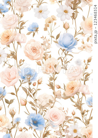 薔薇の背景 薔薇の背景 123468314