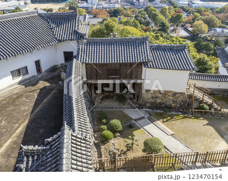 姫路城の裏口搦手 姫路城の裏口搦手 123470154