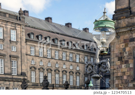Christiansborg Palace in Copenhagen. Danish Parliament Folketinget. Christiansborg Palace in Copenhagen. Danish Parliament Folketinget. 123470513