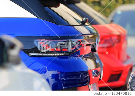 車のテールランプ（輸入車）　イメージ 123470816