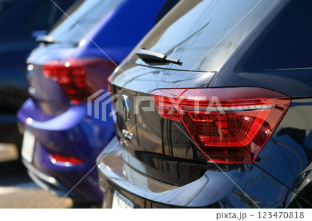 車のテールランプ(輸入車) イメージ 車のテールランプ(輸入車) イメージ 123470818