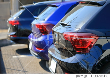 車のテールランプ(輸入車) イメージ 車のテールランプ(輸入車) イメージ 123470819
