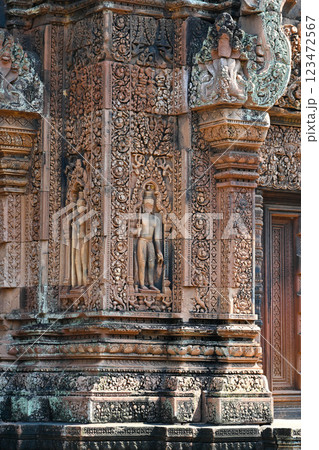 クメール美術の至宝・バンテアイスレイ寺院，アンコール遺跡群／カンボジア 123472567