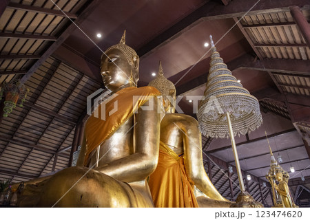 THAILAND RATCHABURI WAT MAHATHAT WORAWIHAN THAILAND RATCHABURI WAT MAHATHAT WORAWIHAN 123474620