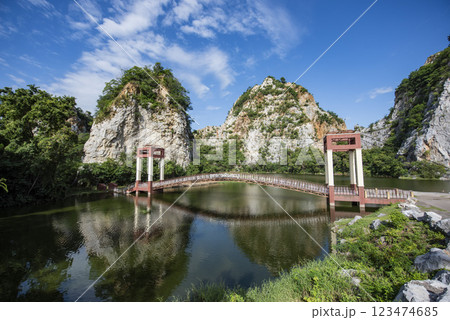 THAILAND RATCHABURI KHAO NGU ROCK PARK 123474685