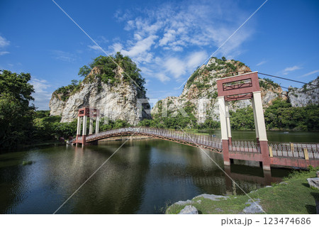THAILAND RATCHABURI KHAO NGU ROCK PARK 123474686