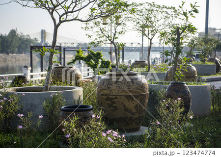 THAILAND RATCHABURI CITY DRAGON POT THAILAND RATCHABURI CITY DRAGON POT 123474774