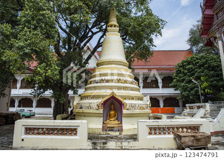 THAILAND RATCHABURI WAT KOH NAMMATHA 123474791