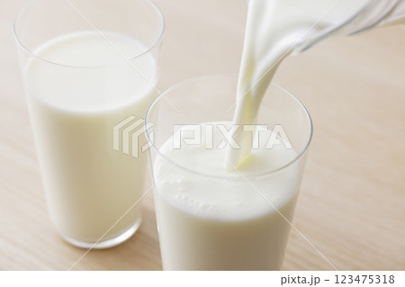 牛乳 123475318