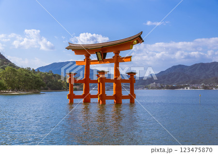 【広島宮島　大鳥居】 123475870