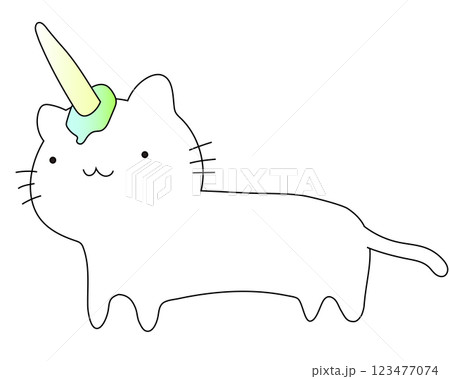 ねこのユニコーン ねこのユニコーン 123477074