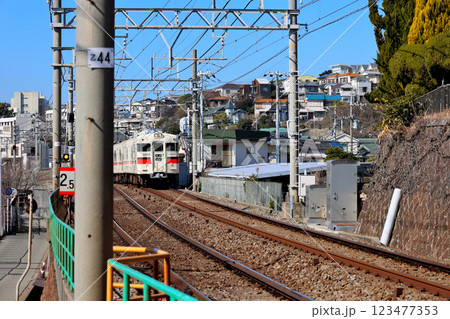 山陽電鉄 普通 新開地行 3000系 3066号車 山陽電鉄 普通 新開地行 3000系 3066号車 123477353