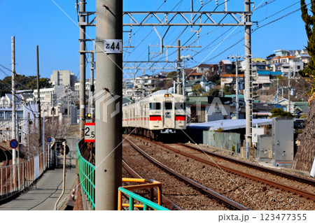 山陽電鉄 普通 新開地行 3000系 3066号車 山陽電鉄 普通 新開地行 3000系 3066号車 123477355