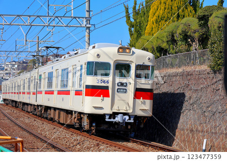 山陽電鉄　普通　新開地行　3000系　3066号車 123477359