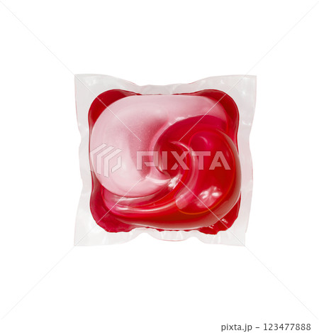 Washing gel capsule powder for cloth isolated on the white background Washing gel capsule powder for cloth isolated on the white background 123477888