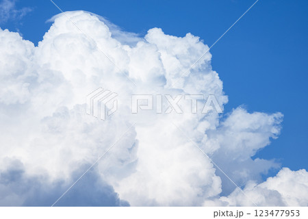 Big beauty clouds on the blue sky background Big beauty clouds on the blue sky background 123477953