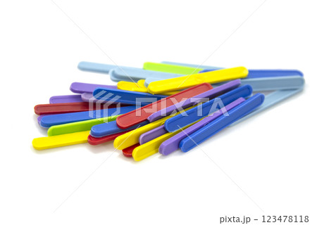 counting sticks for children on the white background for education counting sticks for children on the white background for education 123478118