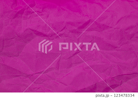 Crumpled pink paper craft textured background 123478334
