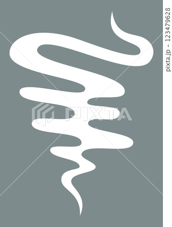 Elegant Aromatic Smoke. Minimalist White Swirling Vapor on Grey Background. Silhouette of smoke, perfume fragrance perfume, cigarette smoke. Elegant Aromatic Smoke. Minimalist White Swirling Vapor on Grey Background. Silhouette of smoke, perfume fragrance perfume, cigarette smoke. 123479628