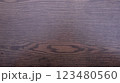 Dark Brown Wooden Texture Background - Horizontal Lines Close-Up Table Surface 123480560