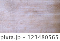 Wood Texture Background, Light Brown, Horizontal Lines Close-Up Table Surface 123480565