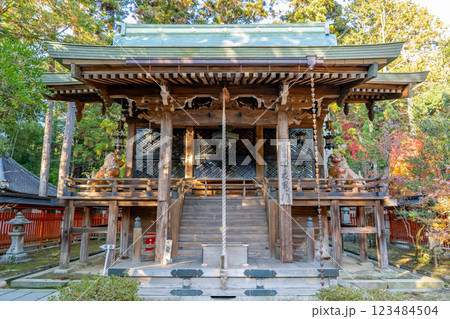京都市左京区修学院　赤山禅院（せきざんぜんいん）延暦寺別院（方除けの神）　赤山大明神（本殿） 123484504