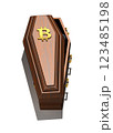 ビットコインマークの棺 123485198