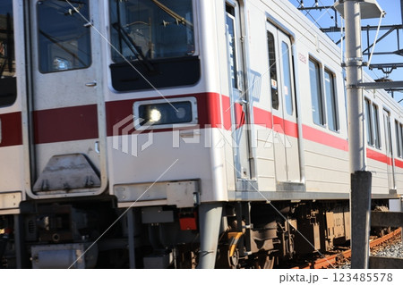 東武佐野線の電車 東武佐野線の電車 123485578